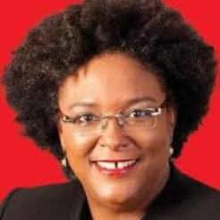 Mia Mottley, leader of the opposition