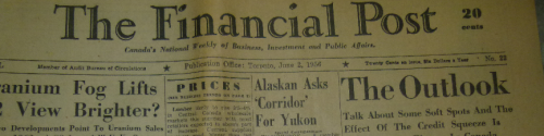 1956 Financial Post
